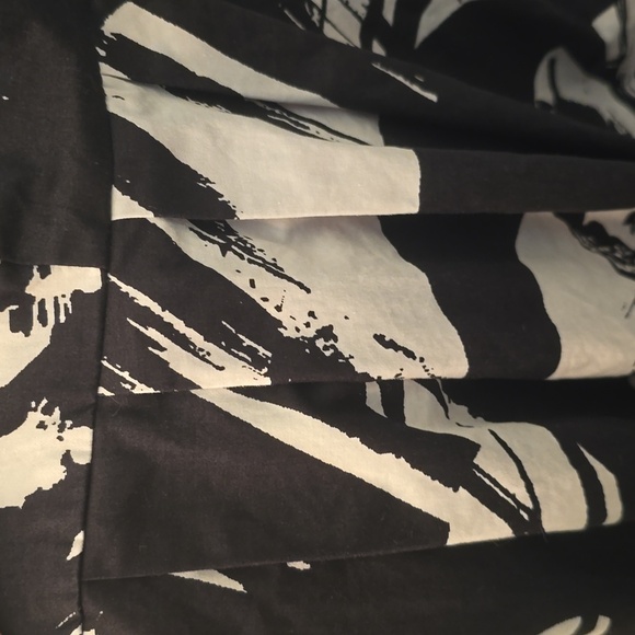 Dom Streater Abstract Print Dress With Balloon Hemline Size 10 (0728C) - Picture 2 of 9